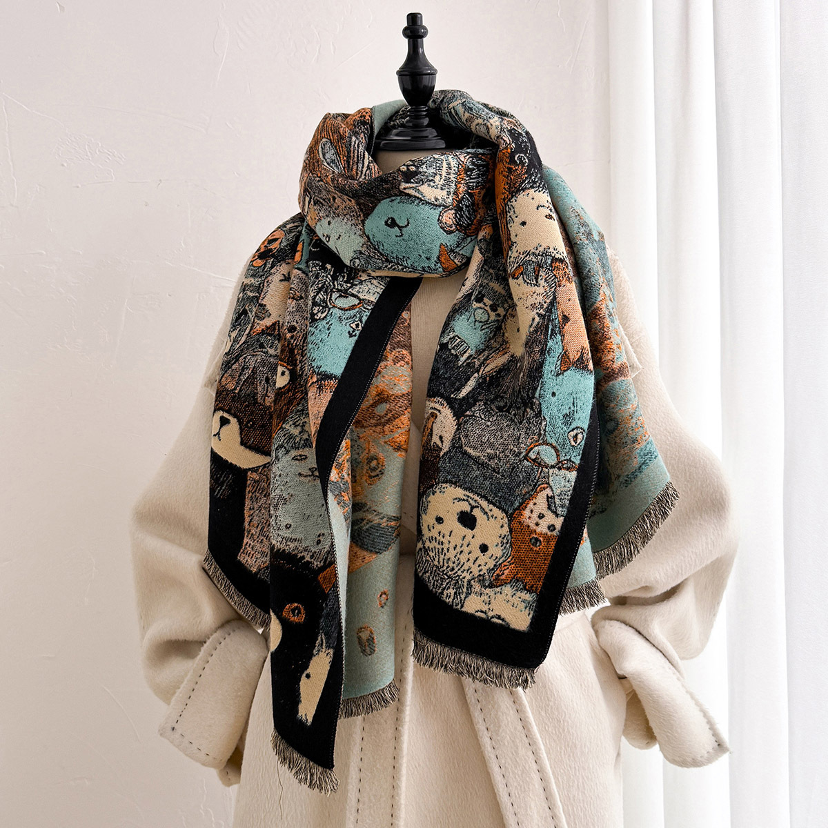 Sciarpa da Donna in Finta Cash - Cashmere Pashmina Wrap recensione e prezzo