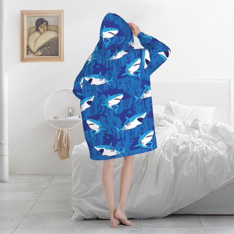 Coperta indossabile con cappuc - Sherpa Hoodie Fleece recensione e prezzo