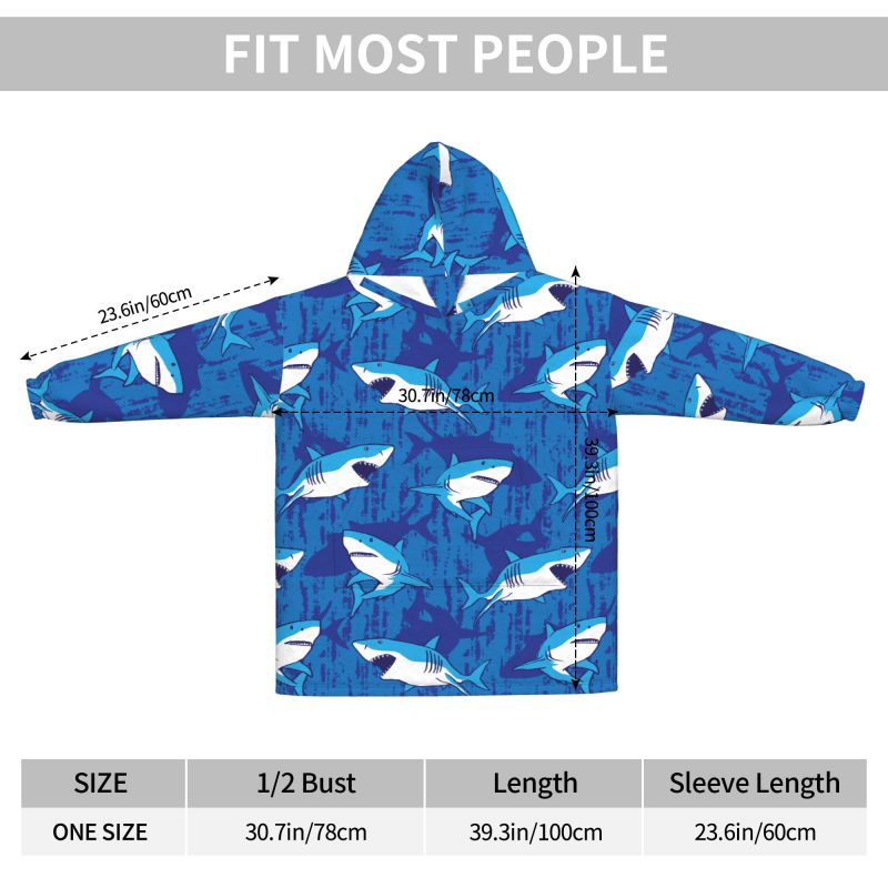 Coperta indossabile con cappuc - Sherpa Hoodie Fleece recensione e prezzo
