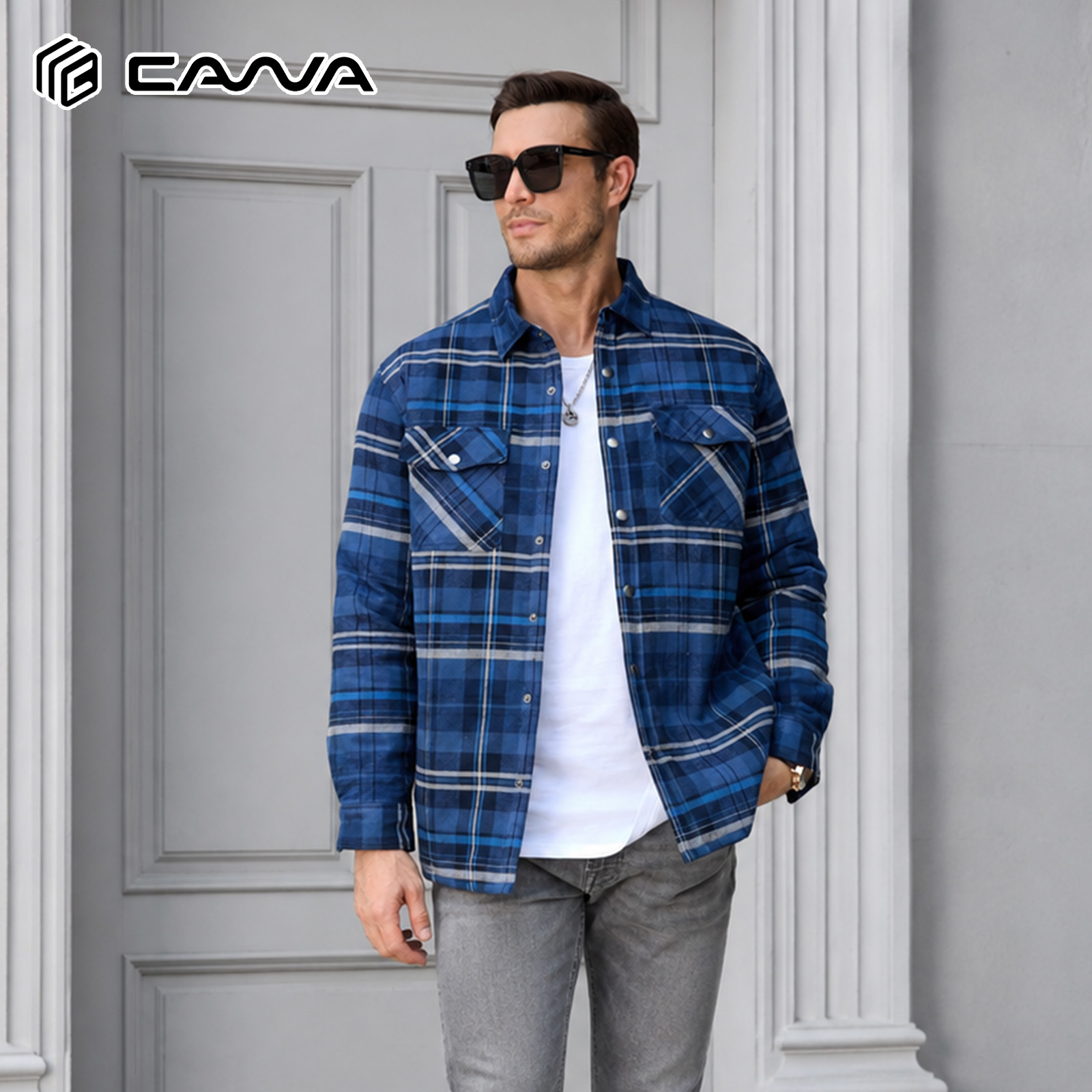 Camicia-giacca invernale da uo - Flannel Shirt Lined recensione e prezzo
